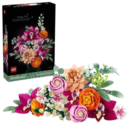 LEGO 10342 Botanicals Pretty Pink Flower Bouquet Sealed.