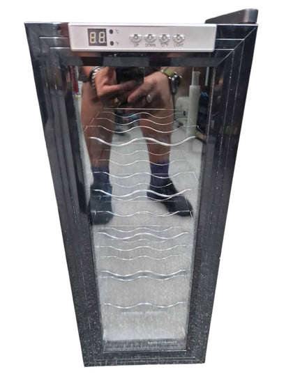 Commercial Wine Cooler – Glass Door – 12 Bottle Capacity – 34L