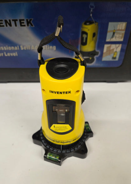 ** Tool Sale Collection Only ** Inventek Self Adjusting Laser Level With Tripod Model LD-Sl02 Boxed