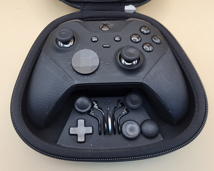 Official Xbox Elite Black Series 2 Controller w/Case & All Parts