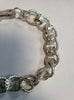 925 Silver Rollerball Belcher Bracelet - 9" Length - 71.04G - Brand New