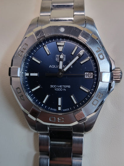TAG HEUER Quartz Watch AQUARACER Ladies Blue WBD1312