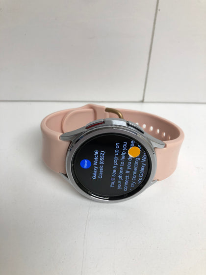 Samsung Galaxy Watch6 Classic | 47mm | Silver Pink Strap