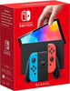 Switch Console, 64GB OLED + Neon Red/Blue Joy-Con + 1 Game