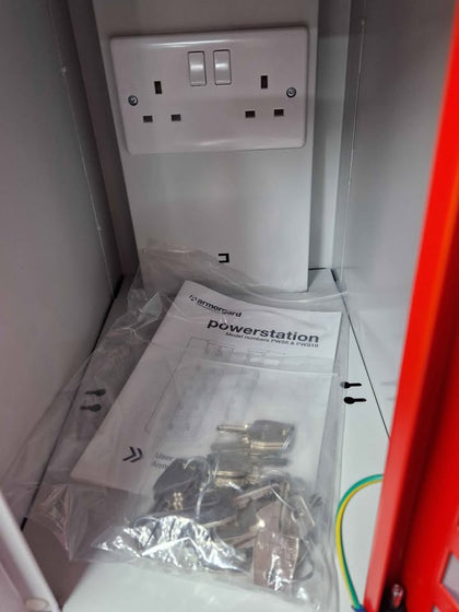 **DEAL** ArmorGuard PWS10 Powerstation Charge Locker System With 20x Keys *BRAND NEW*