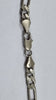 Silver 24" Figaro Chain