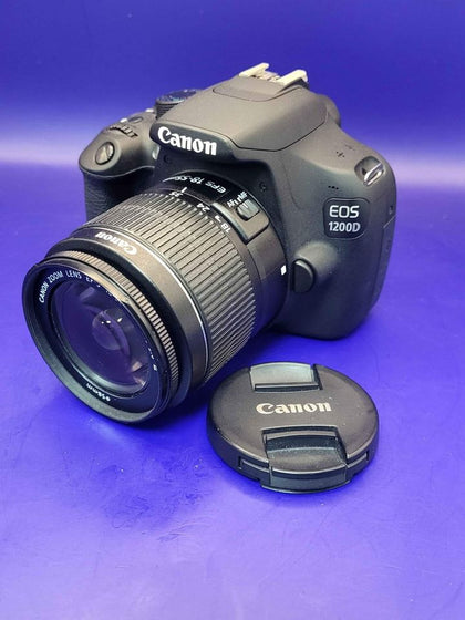 Canon Eos 1200D - DSLR Camera with EF-S 18-55 mm f/3.5-5.6 III Lens