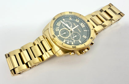 Michael Kors MK8481 Brecken Black Dial Chronograph Men's Watch
