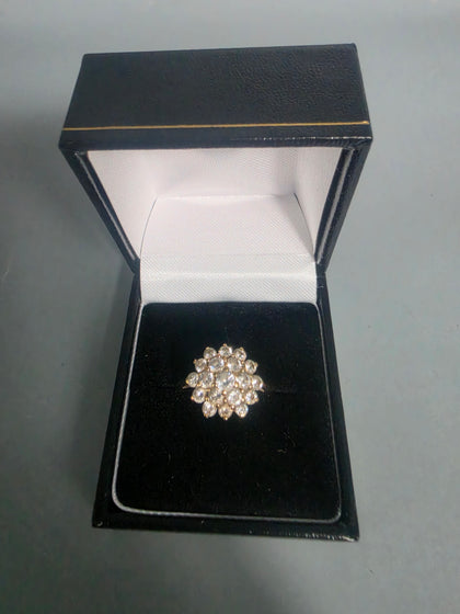 9CT Gold Ring 2.5G 375 HM Size N