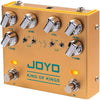 JOYO Dual Crunch Pure Analog Circuit Overdrive Effect Pedal with Independent Clipping for Electric Guitar