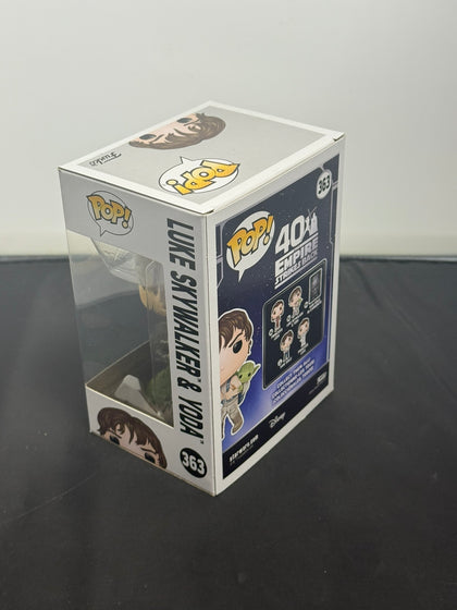 funko pop luke skywalker and yoda 363 star wars