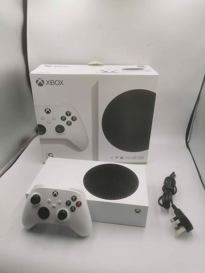 Xbox Series S Console 512GB White Boxed with Controller and Wires