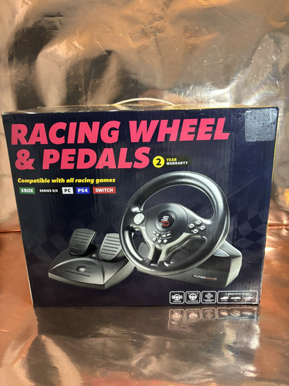 Numskull Multi Format Racing Wheel With Pedals
