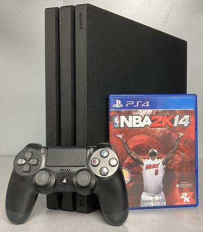 Sony Playstation 4 Pro 1TB Black Console Bundle ( + NBA 2K14 )