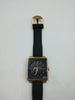 ARMANI EXCHANGE AX2008 GOLD AND BLACK SILLICONE STRAP