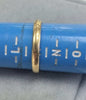 18ct Yellow Gold Band Size "M"