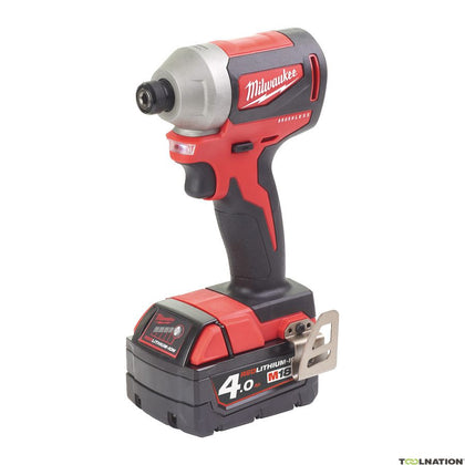 Milwaukee Brushless 18V Impact Driver With 4.0AH Battery (No Charger)