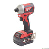 Milwaukee Brushless 18V Impact Driver With 4.0AH Battery (No Charger)