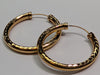 9ct Gold Hoop Earrings