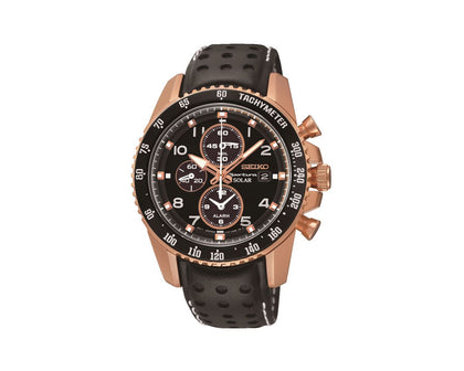 **SPARES OR REPAIRS** Seiko Sportura Solar Chrono Watch **Boxed**