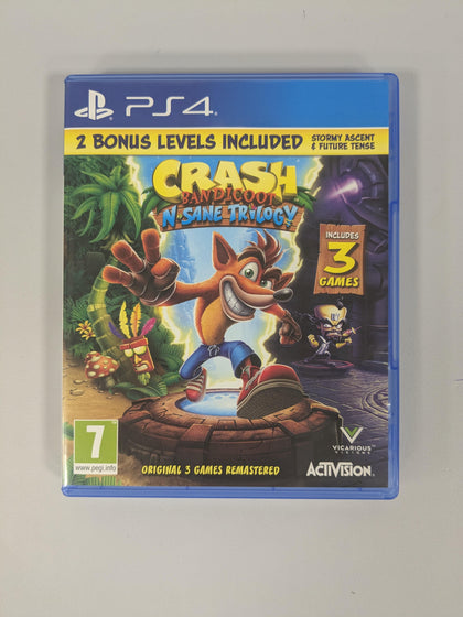 Crash Bandicoot N.Sane Trilogy Playstation 4 Game