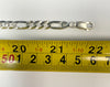 Brand new sterling silver figaro chain 22"