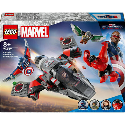 LEGO 76292 Marvel Captain America vs. Red Hulk Battle