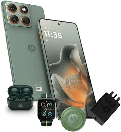 motorola edge 70 512GB plus moto watch fit, moto tag and 65w fast charger