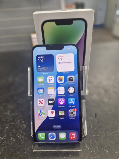 Apple iPhone 14 - 128 GB - Midnight UNLOCKED 87% BATTERY HEALTH