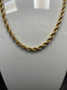 9ct Gold Rope Chain 7.0g 20"