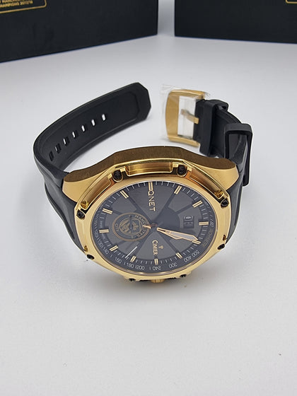 Cimier Swiss Made Quartz Chronograph Watch Manchester City QNET Limited Edition 0442/1880 - Boxed With Rubber Strap **LIKE NEW**
