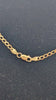 375 HALLMARKED 9CT, YELLOW GOLD, FINE CURBED CHAIN, 22", 6.74G, BOXED
