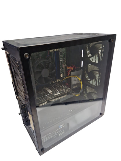 Custom Desktop Gaming PC - Intel Core i7-3770k Processor - 3.5GHz - 16GB DDR3 - 128GB SSD - GTX 1060 - Lead Included