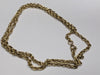 9ct gold  linked chain 20"