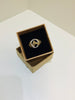 9ct Gold and Diamond Lucky Horse and Horseshoe  Ring