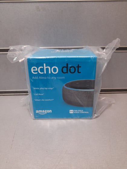 Amazon Echo Dot (3rd Generation) (Charcoal) New Sealed
