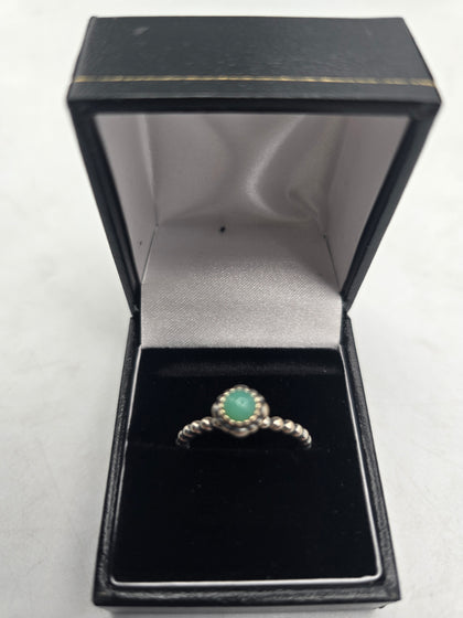 pandora turquoise birthstone ring