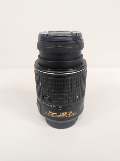 Nikon 55-200mm I:4-5.6 G AF-S DX VR II-ED Lens