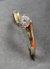 14Ct Gold Ring With CZ size N