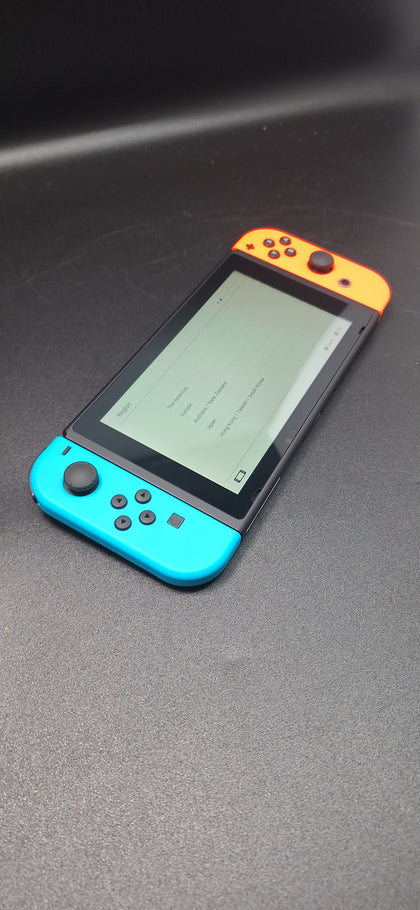 Nintendo Switch 32GB Handheld Console -  Neon Red & Blue - Boxed