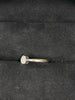 9ct Yellow Gold Ring With Diamond Cluster, 2.25g