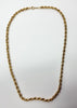 9ct gold rope chain 18"