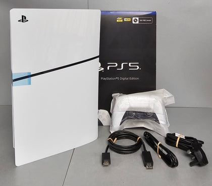 Sony PlayStation 5 Slim Digital Edition Console, 1TB, White, Boxed