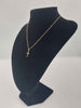 (9ct Hallmarked&Tested), Gold Chain With Cross Pendant, 3.9g, 16" In Length