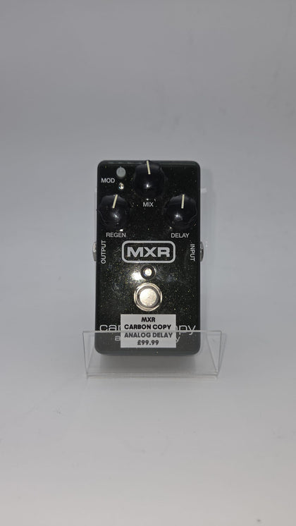MXR Carbon Copy Analog Delay Guitar delay pedal