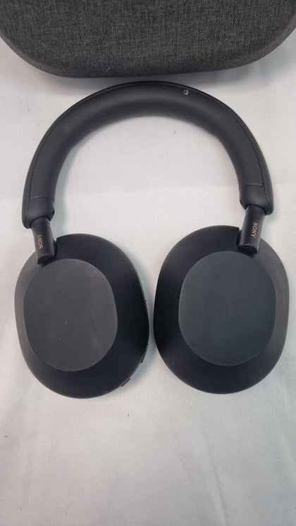 Sony WH-1000XM5 Wireless Noise-Canceling Over-Ear Headphones - Black - Unboxed With Carry Case