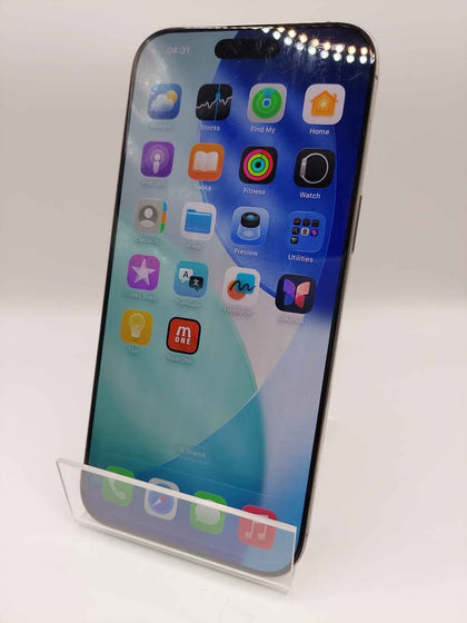 Apple iPhone 16 Pro Max, 512GB, 100% Battery Health, Natural Titanium, Unlocked, Unboxed