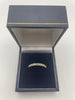 9ct gold diamond ring (N)