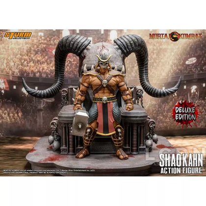 Mortal Kombat Action Figure 1/12 Shao Kahn Deluxe Edition