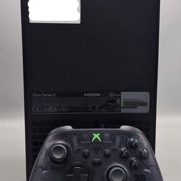 Xbox Series X Console 1TB Black with all leads and Official Xbox 20th Anniversary Controller.